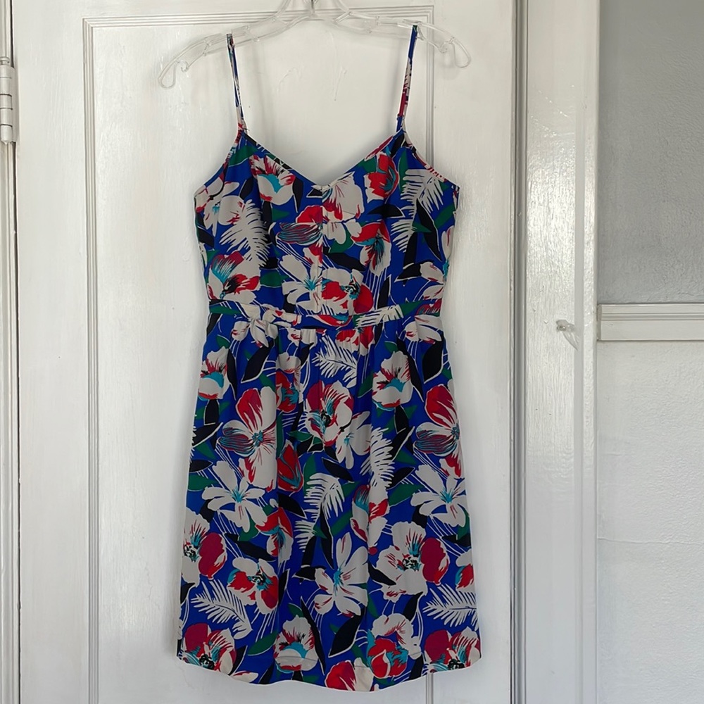 J Crew Factory Spaghetti Strap Sundress